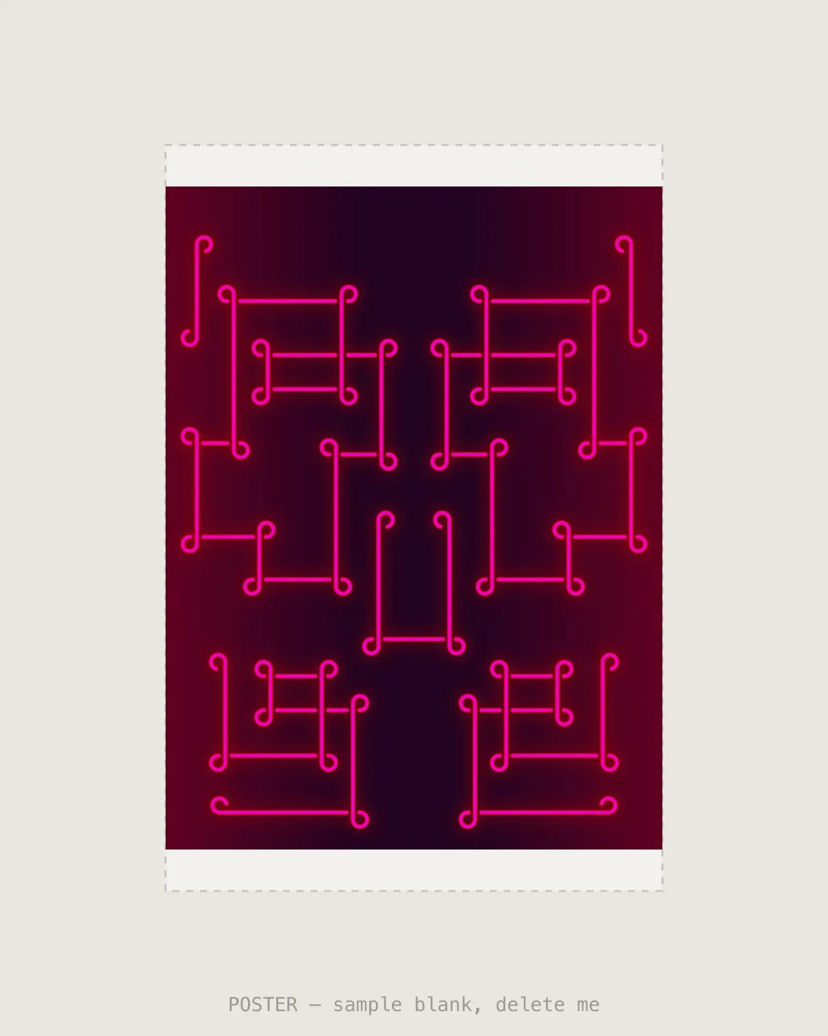Pink Panthers X — Giclée print, A2 (420×594mm)