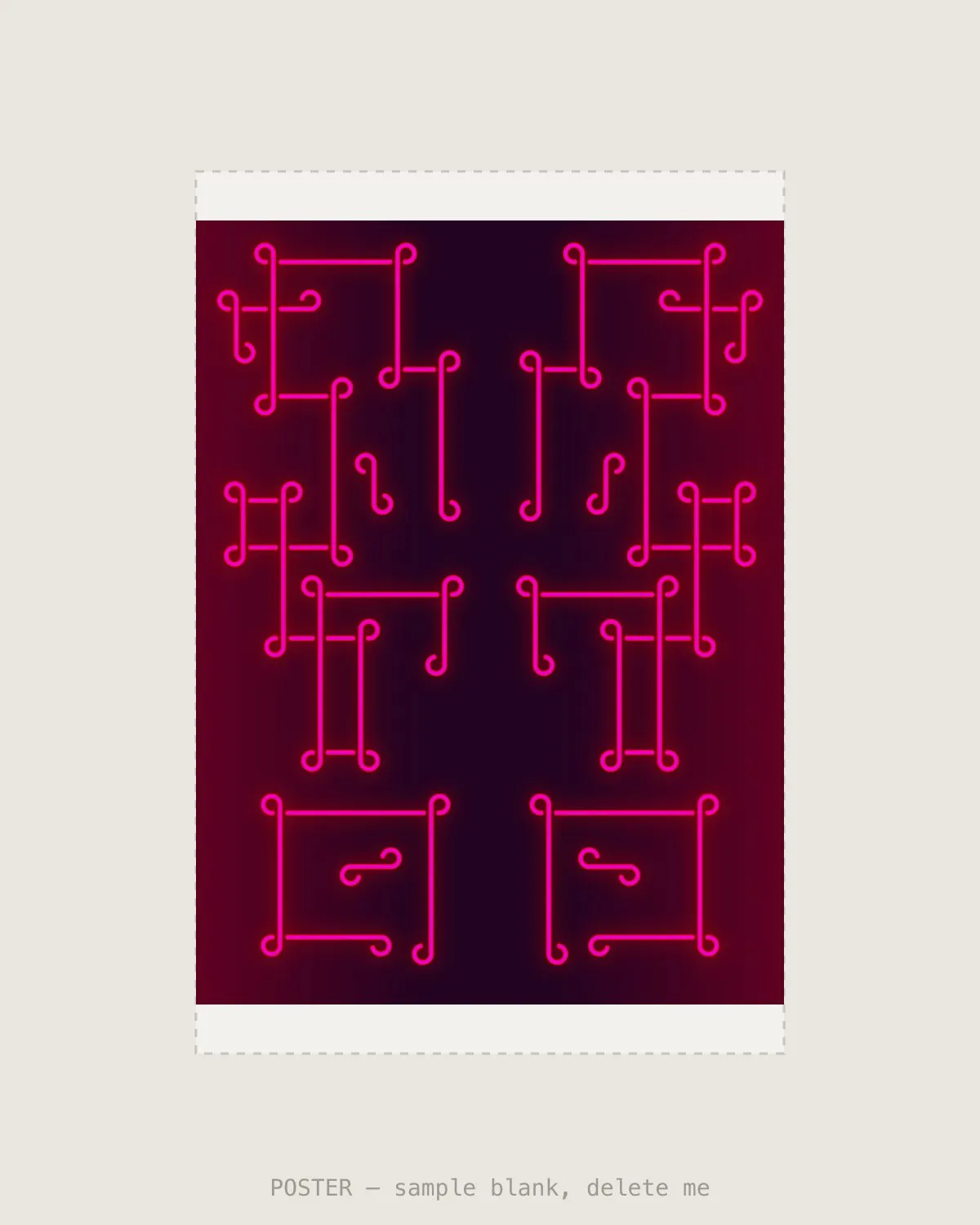 Pink Panthers XI — Giclée print, A2 (420×594mm)