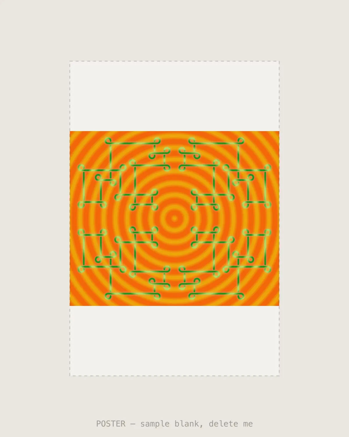 Ribbon Time II — Giclée print, A2 (420×594mm)