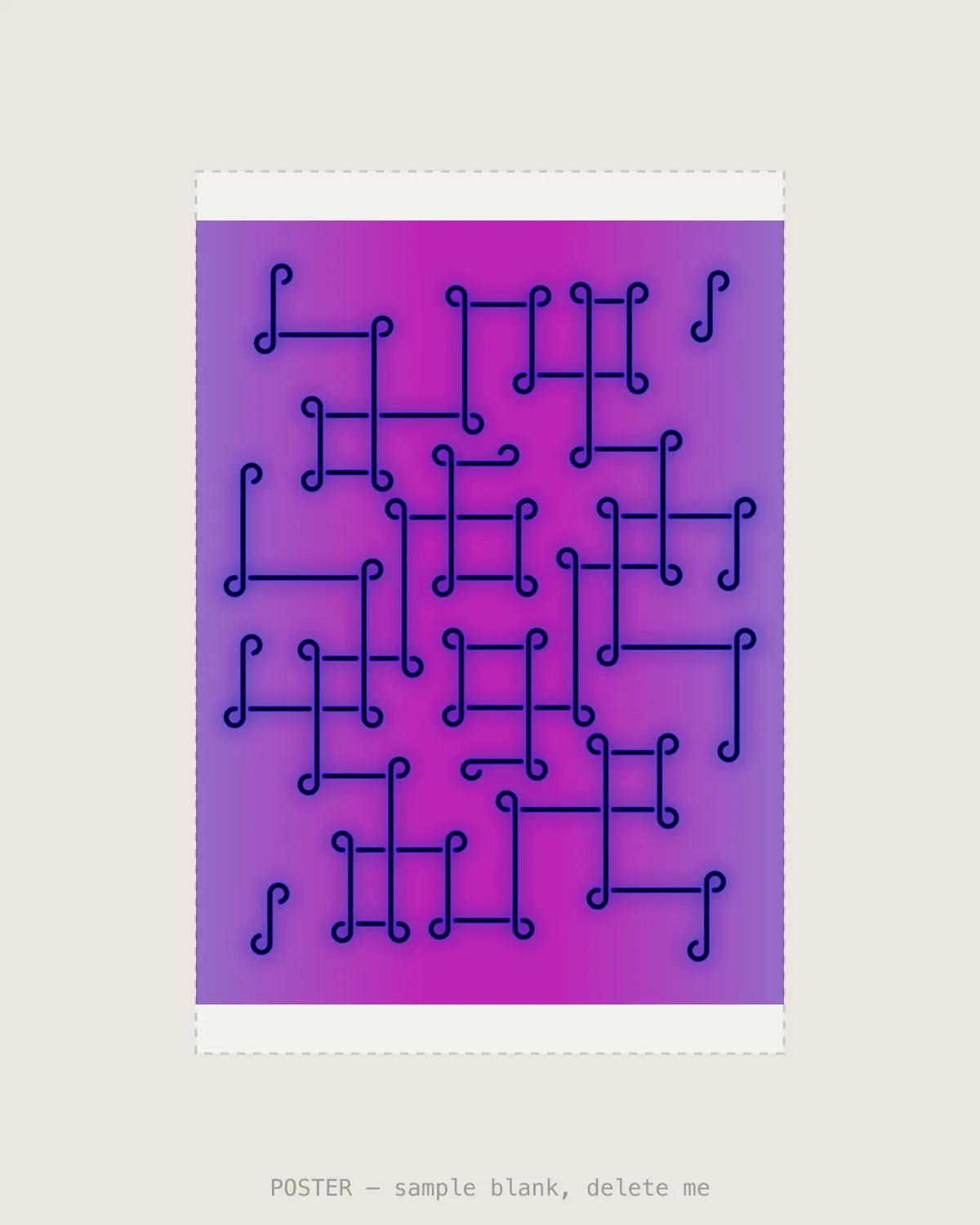 Goldburn II — Giclée print, A2 (420×594mm)