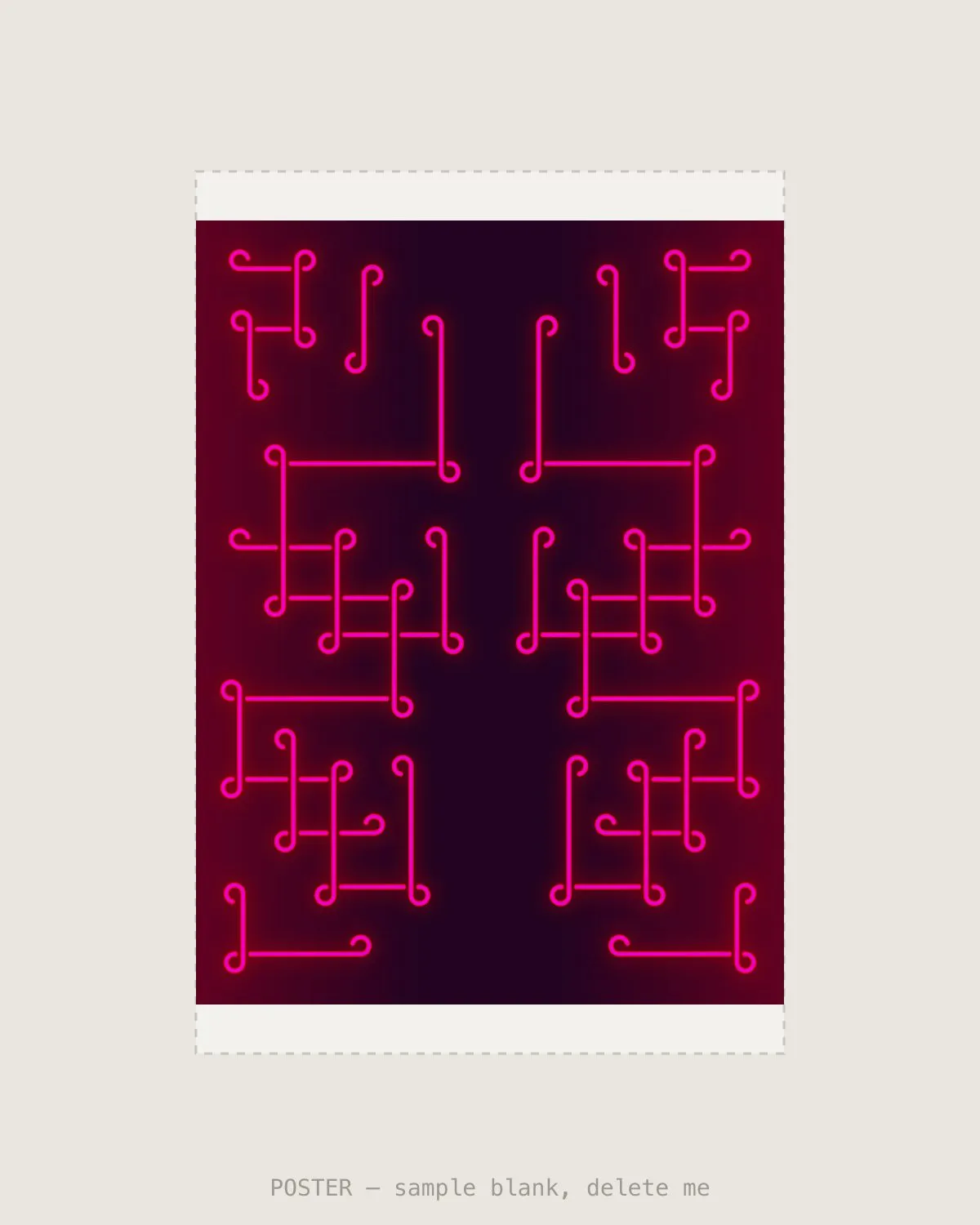 Pink Panthers IX — Giclée print, A2 (420×594mm)